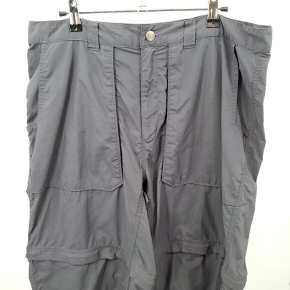 Men's Marmot Convertible Nylon Hiking Shorts/Pants L/36"W/31"L Gray - Picture 5 of 16